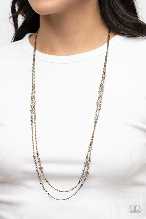 Petitely Prismatic - Brass