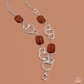 Stained Glass Glamour - Brown Lanyard