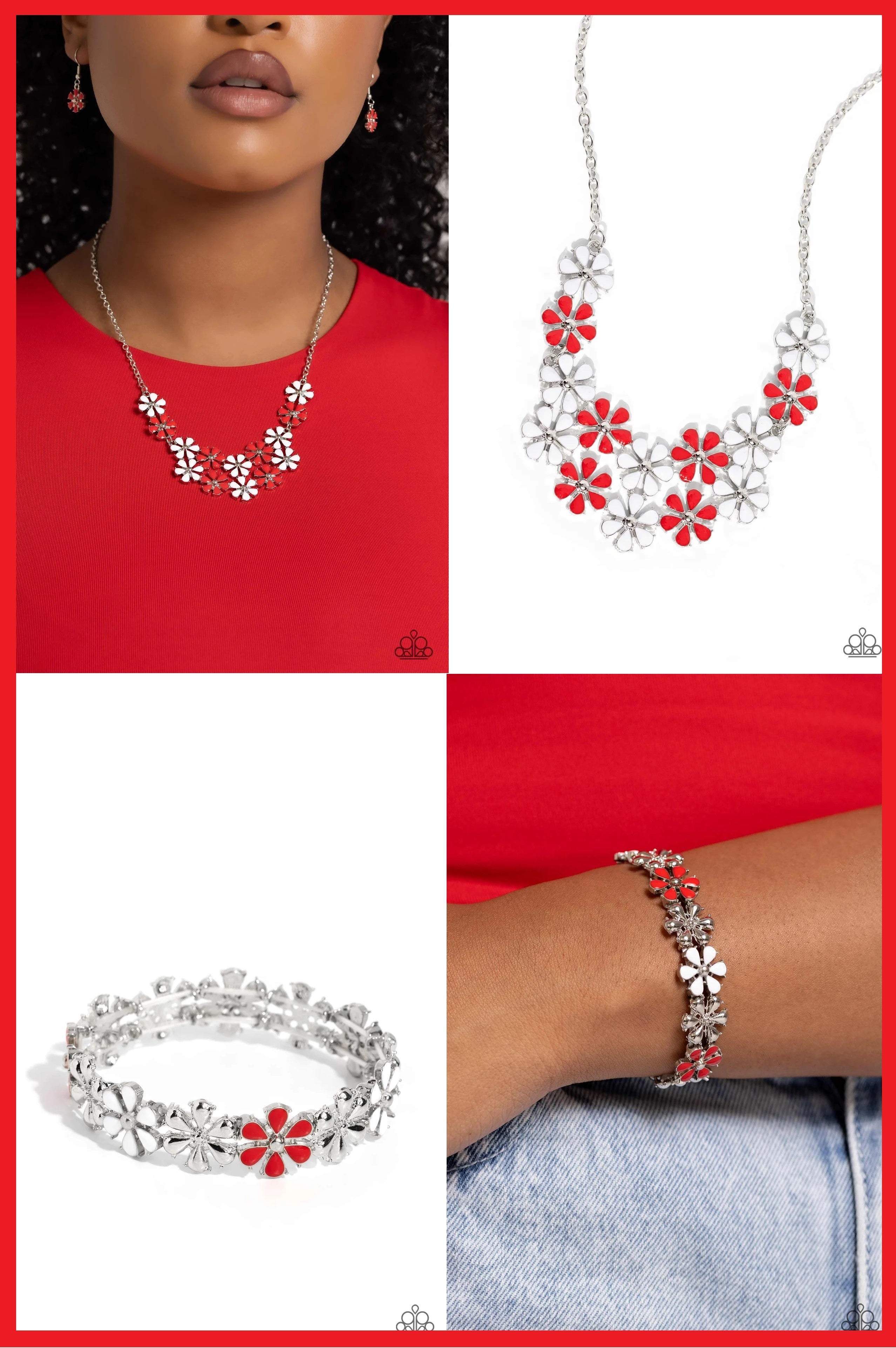 Floral Flourish (Red) - Select Set