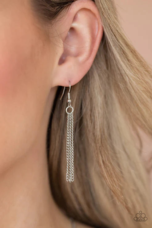 Paparazzi chromatic best sale cache green necklace