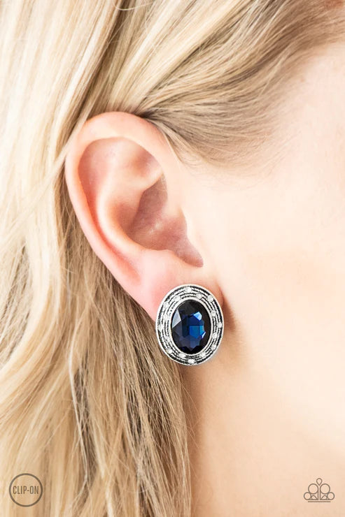 East Side Etiquette - Blue Clip-On