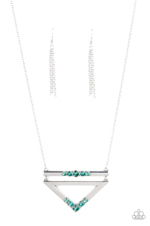 Triangulated Twinkle - Green