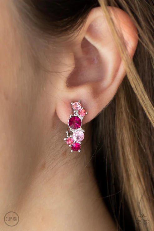 Cosmic Celebration - Pink Clip-On