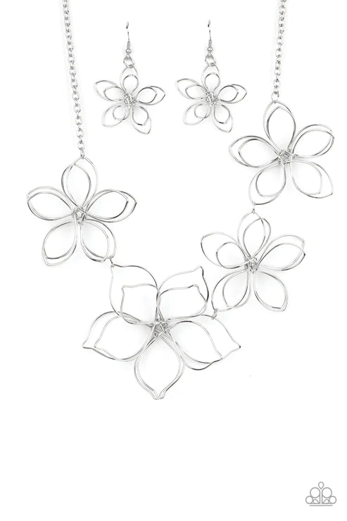 Flower Garden Fashionista -  Silver