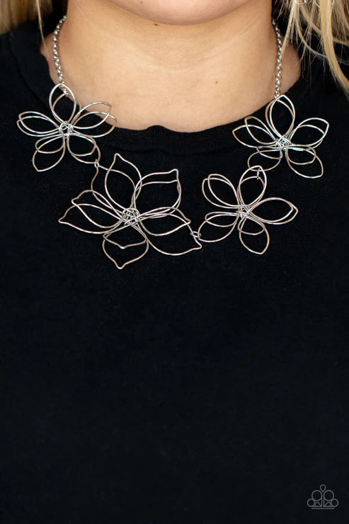 Flower Garden Fashionista -  Silver