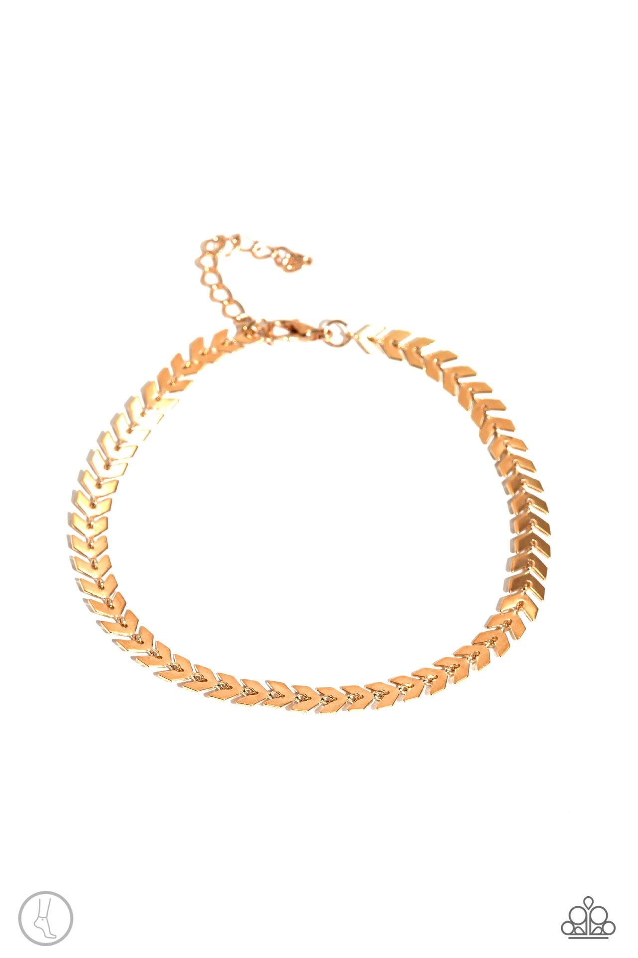 Point in Time - Gold Anklet