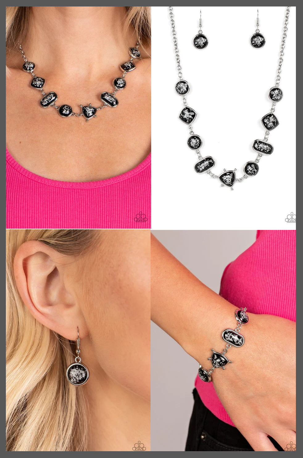 Glitzy Shimmer (Black) - Select Set